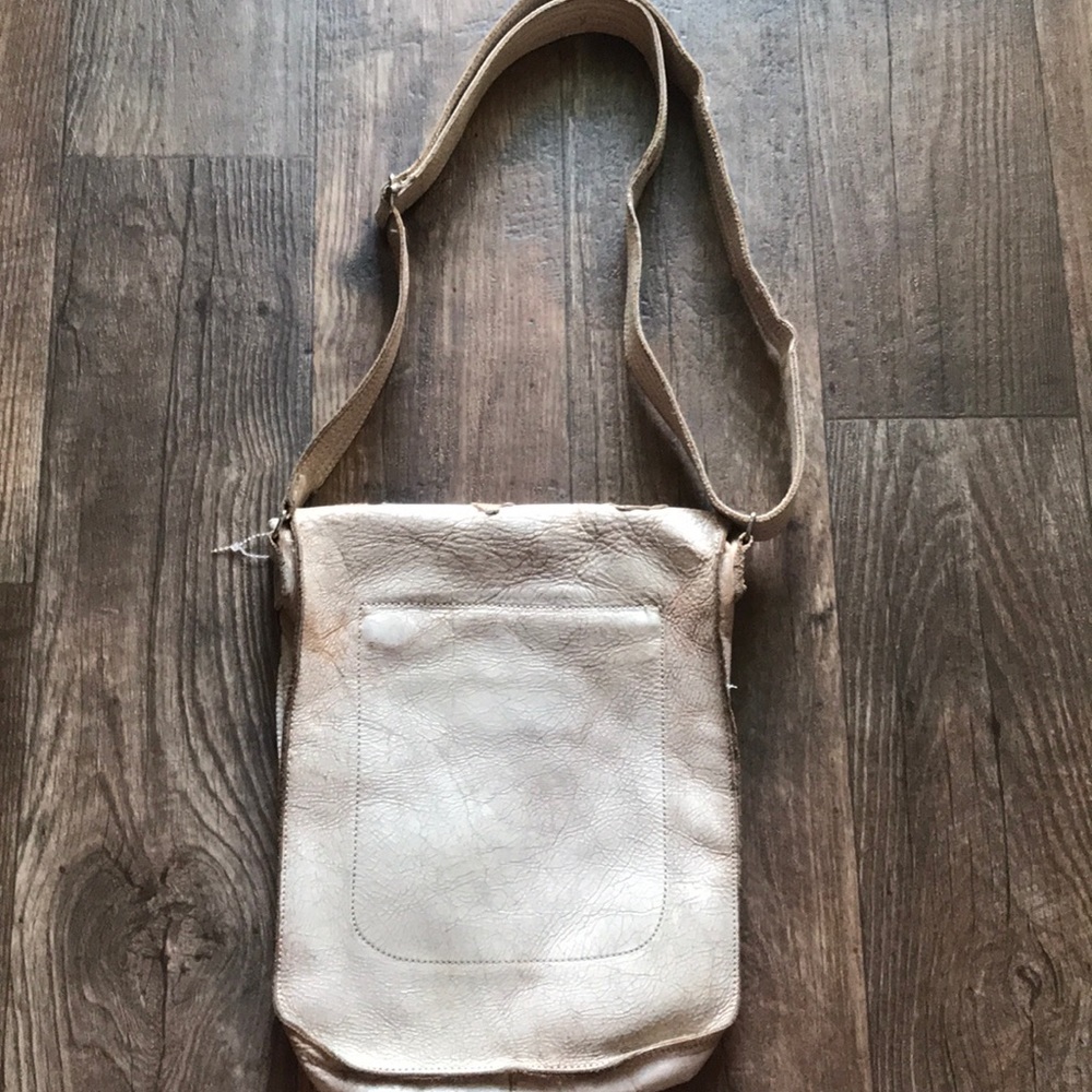 Bed Stu Cube Handbag Crossbody leather distressed - Picture 7 of 8